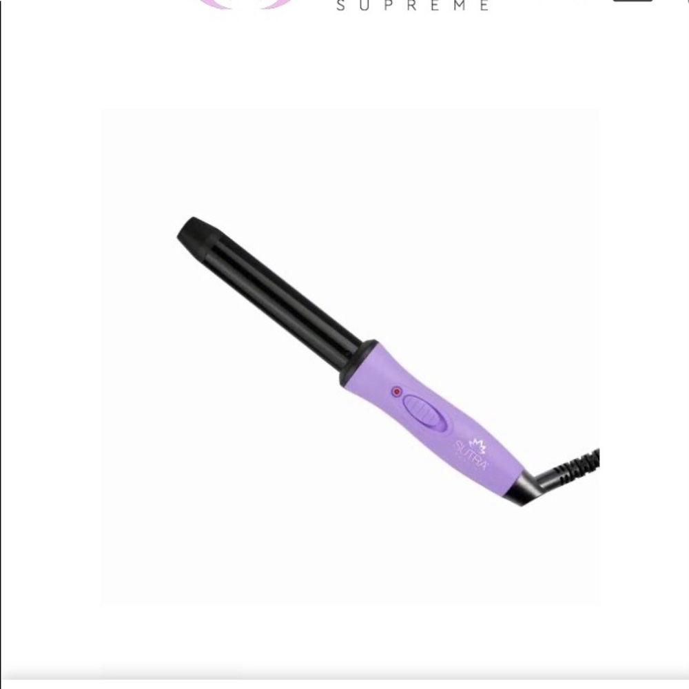 "New" Sutra Supreme Mini Tourmaline Ceramic Curling Iron 3/4" (19mm)